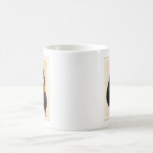 Cocker Spanel (Parti) Malerei - Original Dog Art Kaffeetasse (Mittel)