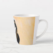 Cocker spanel (Parti) Malerei - Original Hundekuns Milchtasse (Rechts)