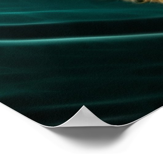 Cocker Spanel Puppy Dog Poster (Ecke)