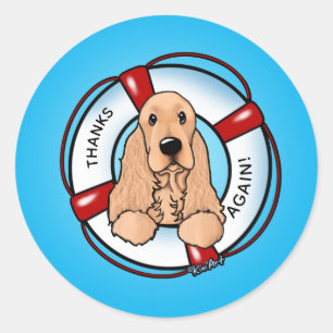 Cocker Spanel Rescue Stickers