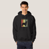 Cocker Spanel Retro Vintag Style Hoodie (Vorne ganz)