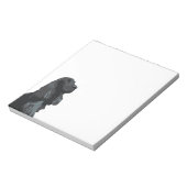 Cocker Spanel - Schwarz - Vorlagen der Rasse Notizblock (Rotiert)