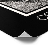 Cocker Spanel Sketch Poster (Ecke)