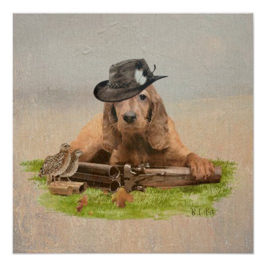 Cocker Spanel Tapestry Poster (Vorderseite)