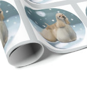 Cocker Spanel Weihnachtsgeschenke Geschenkpapier (Rolleneckpunkt)