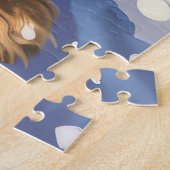 Cocker Spanel Winter Wonderland Weihnachtsfreude Puzzle (Seite)