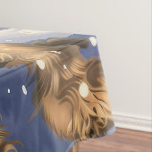 Cocker Spanel Winter Wonderland Weihnachtsfreude Tischdecke (Beispiel)