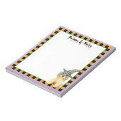 Cocker Spanel Witch Notizblock (Rotiert)