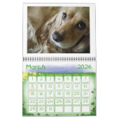 Cocker spaniel 2012 Kalender (Mär 2026)