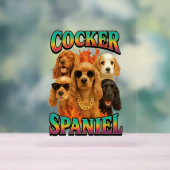 Cocker Spaniel Acrylschild (Neutral)