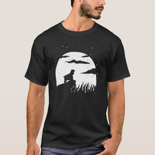 Cocker Spaniel and Mountain T-Shirt (Vorderseite)