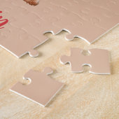 Cocker Spaniel Anpassbarer Pet-Name Puzzle (Seite)
