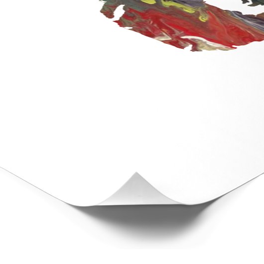 Cocker Spaniel Art Fotodruck (Ecke)