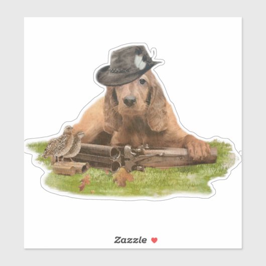 Cocker-Spaniel-Aufkleber Aufkleber (Blatt)