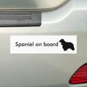 Cocker spaniel autoaufkleber (Auf Auto)