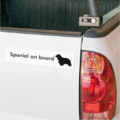 Cocker spaniel autoaufkleber (Auf Lkw)