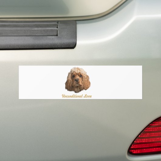 Cocker Spaniel Autoaufkleber (Auf Auto)