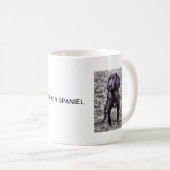 Cocker spaniel-Becher Kaffeetasse (VorderseiteRechts)