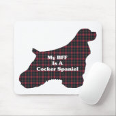 Cocker Spaniel BESTE FREUNDIN Mousepad (Mit Mouse)