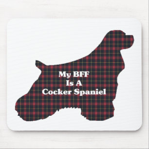 Cocker Spaniel BESTE FREUNDIN Mousepad