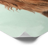 Cocker Spaniel Beste Mama Poster (Ecke)