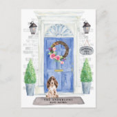 Cocker Spaniel-Bewegung Ankündigung Postkarte (Vorderseite)