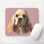 Cocker spaniel Blondie Mousepad (Mit Mouse)