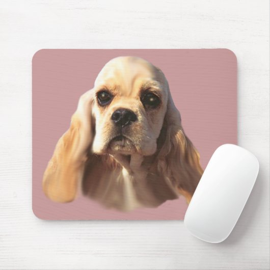 Cocker spaniel Blondie Mousepad (Mit Mouse)