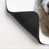 Cocker Spaniel (buff) History Design Mousepad (Ecke)