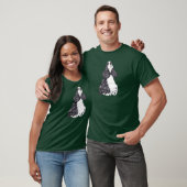 Cocker Spaniel BW Parti T-Shirt (Unisex)