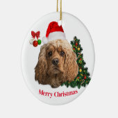 Cocker Spaniel Christma Ornament (Rechts)