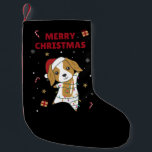 Cocker Spaniel Christmas Dog Winter Animals Dogs S Kleiner Weihnachtsstrumpf<br><div class="desc">Der Cocker Spaniel Hund zu Weihnachten mit Feenlicht. Hübsche Tiere mit Geschenken und Schnee zu den Ferien. Auch lustig für Weihnachten im Juli. Hunde sind süße Tiere und perfekt zu Weihnachten.</div>