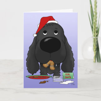 Cocker Spaniel Christmas Feiertagskarte