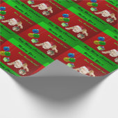 Cocker Spaniel Christmas Geschenkpapier (Ecke)
