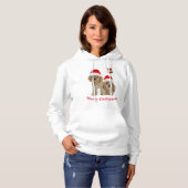 Cocker Spaniel Christmas Hoodie (Vorne ganz)