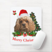 Cocker Spaniel Christmas Mousepad (Mit Mouse)