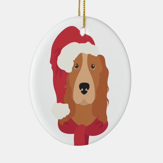 Cocker Spaniel Christmas Ornament (Rechts)