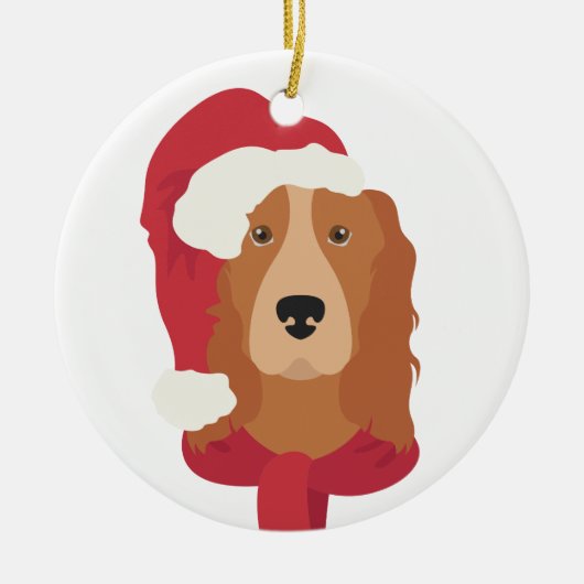 Cocker Spaniel Christmas Ornament (Vorne)