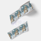Cocker Spaniel Christmas Ripsband (Rückseite)