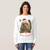 Cocker Spaniel Christmas Sweatshirt (Vorne ganz)