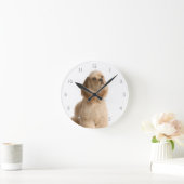 Cocker Spaniel Clock Runde Wanduhr (Zuhause)
