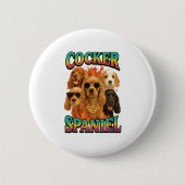 Cocker Spaniel Copy Button (Vorderseite)