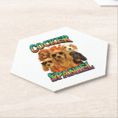Cocker Spaniel Copy Untersetzer (angewinkelt)