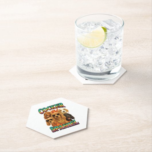 Cocker Spaniel Copy Untersetzer (Vor Ort)