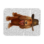 Cocker Spaniel Cowboy 2 Magnet (Horizontal)