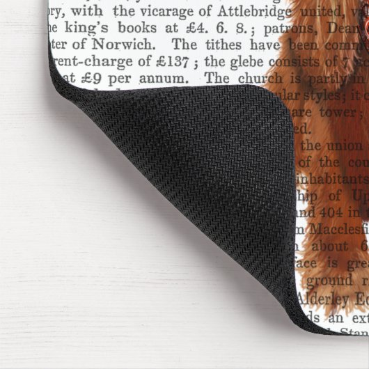 Cocker Spaniel Cowboy 2 Mousepad (Ecke)