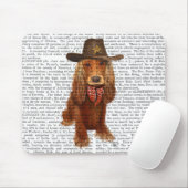 Cocker Spaniel Cowboy 2 Mousepad (Mit Mouse)