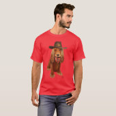 Cocker Spaniel Cowboy 2 T-Shirt (Vorne ganz)