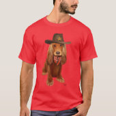 Cocker Spaniel Cowboy 2 T-Shirt (Vorderseite)