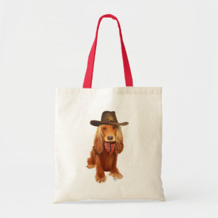 Cocker Spaniel Cowboy Tragetasche